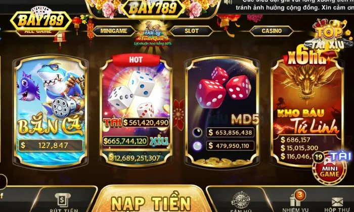 Bay789 nhà cái uy tín, chất lượng dịch vụ hàng đầu